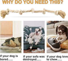 Dog Rope Toys for Large/Medium Aggressive Chewers